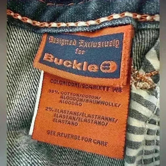 Rock Revival Scarlett Wide Leg Jeans Size 31 - Picture 8 of 13